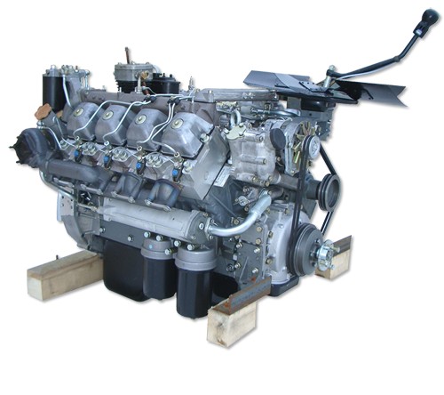 Двигатель со стартером ( 260 л/с ) Евро-0, Турбо / ОАО КамАЗ