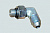 фото штуцер угловой (m10x1,00x7/16 - 20) (трубки подачи масла к возд. компрессору) (isle) dcec 3945212 
