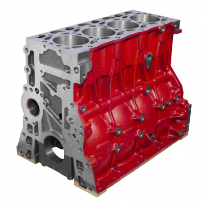 фото блок цилиндров евро3 (isf3.8) foton 5306413 5346536 5289696 5289698 