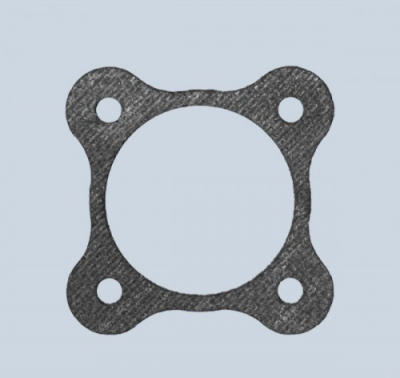 фото прокладка фланца металлорукава евро (круглая большая) гофрированная 54115-1203023 