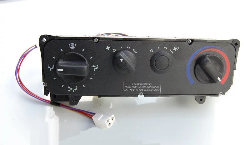 купить Блок управления отопителем ГАЗ-3310, 3302 нов. панель 3-х местн / ГАЗ