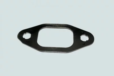 фото прокладка (уплотнитель) коллектора выпуск. (металл-овал)(4/6вт)3905443 3929881 
