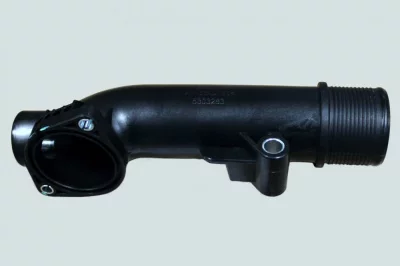 фото патрубок входной водяной (isf3.8) 5303283 пластик foton 5258034 